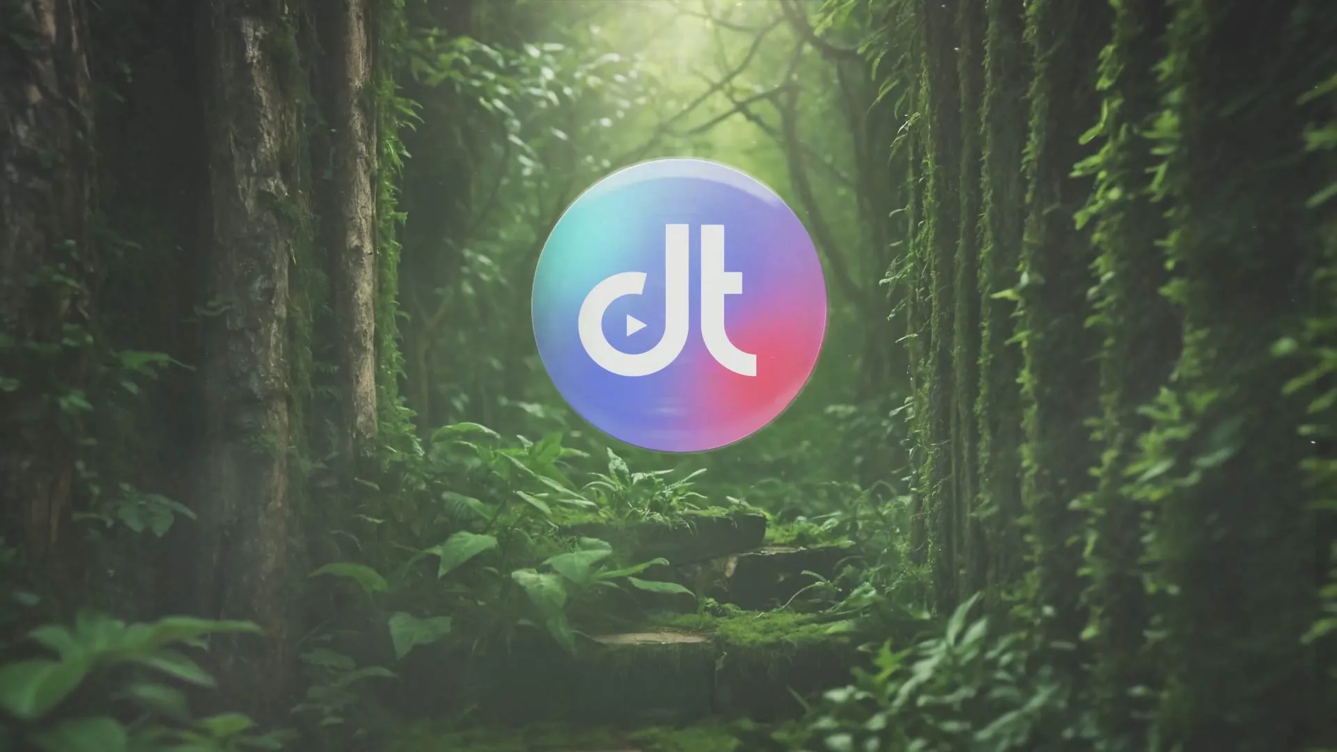 Green Nature Jungle Logo Reveal